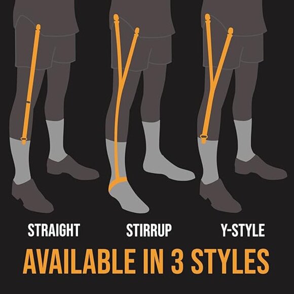 HOLD'EM Shirt Stay for Men Police Military Non Slip Clips - White Stirrups - Picture 7 of 7